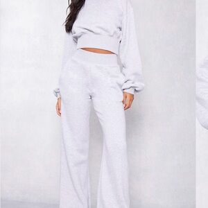 PrettyLittleThing Light Gray Joggers